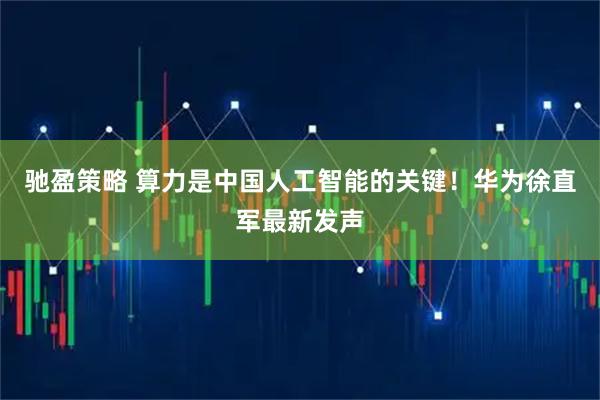 驰盈策略 算力是中国人工智能的关键！华为徐直军最新发声